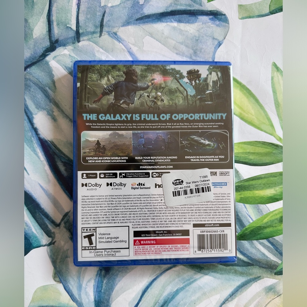 Star Wars Outlaws - PS5 NWT - Picture 3 of 4
